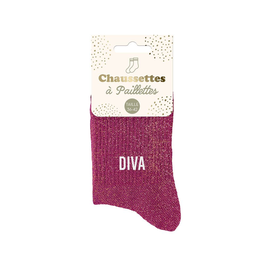 Chaussettes paillettes "Diva"