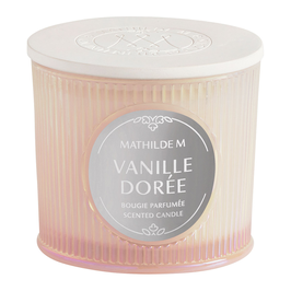 MATHILDE M - Bougie parfumée Les Intemporelles en Fête 400 g - Vanille Dorée