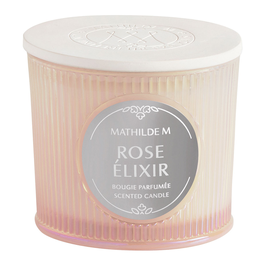 MATHILDE M - Bougie parfumée Les Intemporelles en Fête 400 g - Rose Elixir