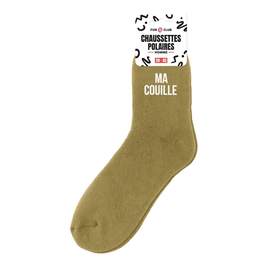 Chaussettes Hiver Homme "Ma couille"