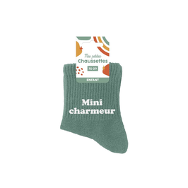 Chaussettes enfant "Mini Charmeur" 3-6 ans - garçon