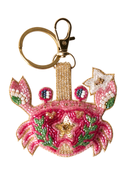 POWDER - Porte-clés en perles - Crabe marin