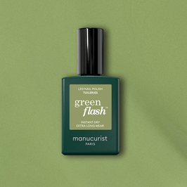 MANUCURIST - Semi-permanent Led Green Flash 15 ml - Tuileries