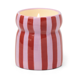 PADDYWAX - Bougie Cabana Rouge et Rose - Menthe Poivrée Rose