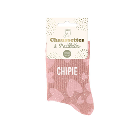 Chaussettes paillettes "Chipie"