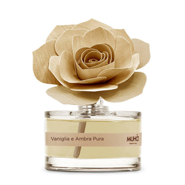 MUHA - Parfum d'ambiance rose - "Vaniglia e Ambra Pura"