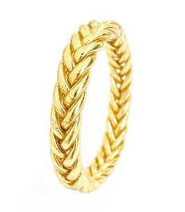 PALOMA BIJOUX - Bracelet Bouddhiste Tressé (Doré)