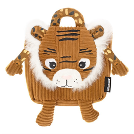 LES DEGLINGOS - Sac à dos velours côtelé Spéculos le tigre