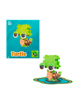PLUS PLUS - Pop Animaux - Tortue