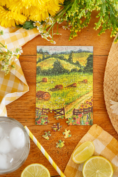 CARO FROM WOODLAND - Mini puzzle l'été à la campagne