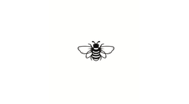 SIOOU - Tatouage éphémère L'abeille noire