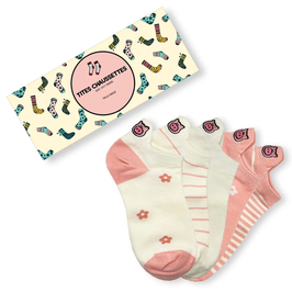 TITES CHAUSSETTES - Chaussettes Languette Petits Cochons