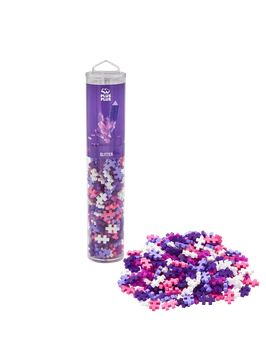 PLUS PLUS - Tube Pailletés- 100 pcs