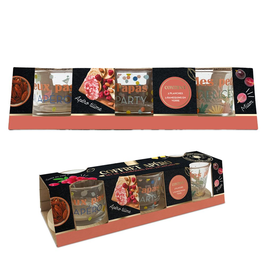 Coffret service apéro 3 ramequins