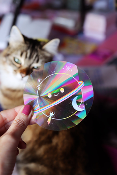 SHOP MAGIQUE - Sticker suncatcher "Rainbow Galaxy"