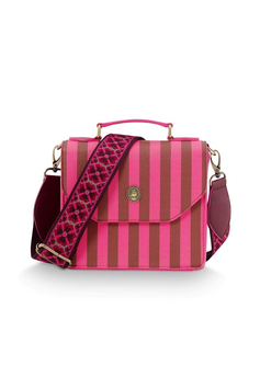 PIP STUDIO - Frances Sac Bandoulière Petit Ligne Rose