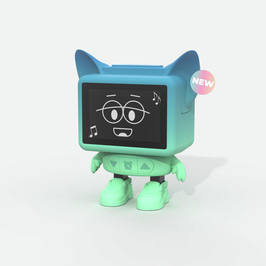 MOB - Dancing Clock - Blue