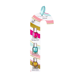INUWET - Coffret Sucre d'orge - 3 vernis à l'eau