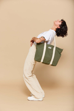 HINDBAG - Cabas Cesar - Olive