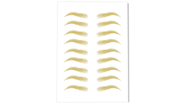 SIOOU - Tatouage éphémère Sourcils thérapeutiques blonds