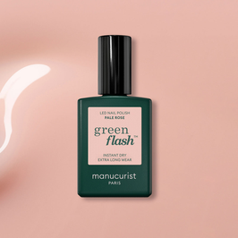 MANUCURIST - Semi-permanent Led Green Flash 15 ml- Pale Rose