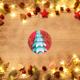 PEAU D'ÂNE - Fondant Parfumé de Noël- Sapin - Compotée à la fraise