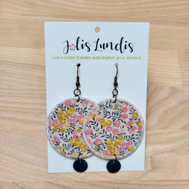 JOLIS LUNDIS - Grandes boucles d’oreilles Aline