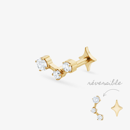 NEBULEUSE - Piercing titane Earfinity© - Orion