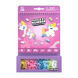 PLUS PLUS - Bloc d'activité - Conte de fée 125 pcs