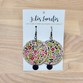 JOLIS LUNDI - Grandes boucles d’oreilles Séverine