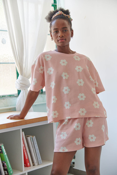 WE ARE JOLIES - Pyjama court Coton Bio - Monique Rose