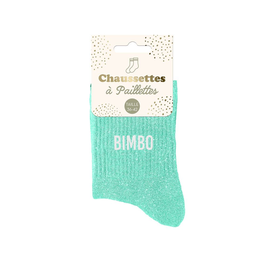 Chaussettes à paillettes "Bimbo"