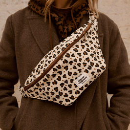 MON PETIT LEON - Sac banane adulte coton - Léopard cœur, Amour toujours