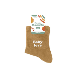 Chaussettes enfant "Baby Love" 3-6 ans - garçon