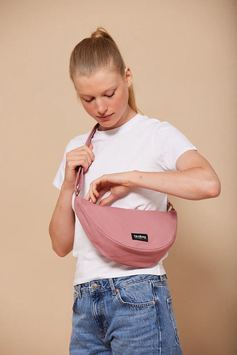 HINDBAG - Sac banane Andrea - Rose Blush