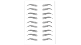 SIOOU - Tatouage éphémère Sourcils thérapeutiques noirs