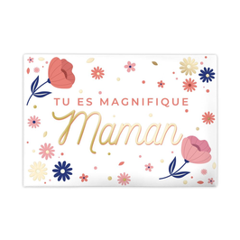 Magnet "Magnifique maman"