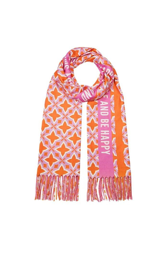 Echarpe On The Sunny Side Of Life - Orange et rose