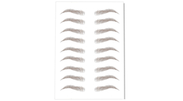 SIOOU - Tatouage éphémère Sourcils thérapeutiques bruns