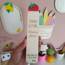 BABELUTTE. ATELIER - Marque-page | Fraise