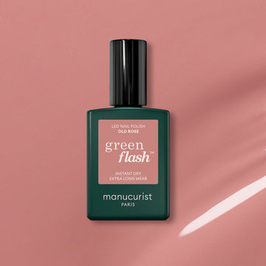 MANUCURIST - Semi-permanent Led Green Flash 15 ml - Old Rose