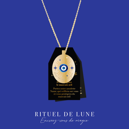 RITUEL DE LUNE - Sautoir amulette Nazar