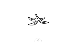 SIOOU - Tatouage éphémère Banane