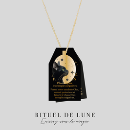 RITUEL DE LUNE - Sautoir amulette Protection