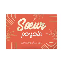 Magnet "Sœur parfaite"