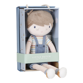 Kuschelpuppe Jim 35 cm | Little Dutch