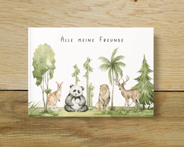 Freundebuch Schule | Wilde Tiere | heeaven