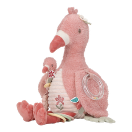 Kuscheltier Aktivitäten Flamingo | Little Dutch