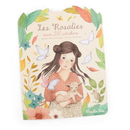 Malbuch mit Sticker | Les Rosalies | Moulin Roty
