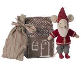Weihnachtsmann Maus, Nikolaus Maus | großer Bruder | Maileg